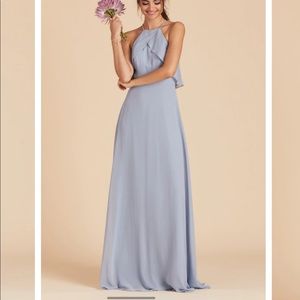 Birdie Grey Dusty blue dress (hemmed for petite sizing!)